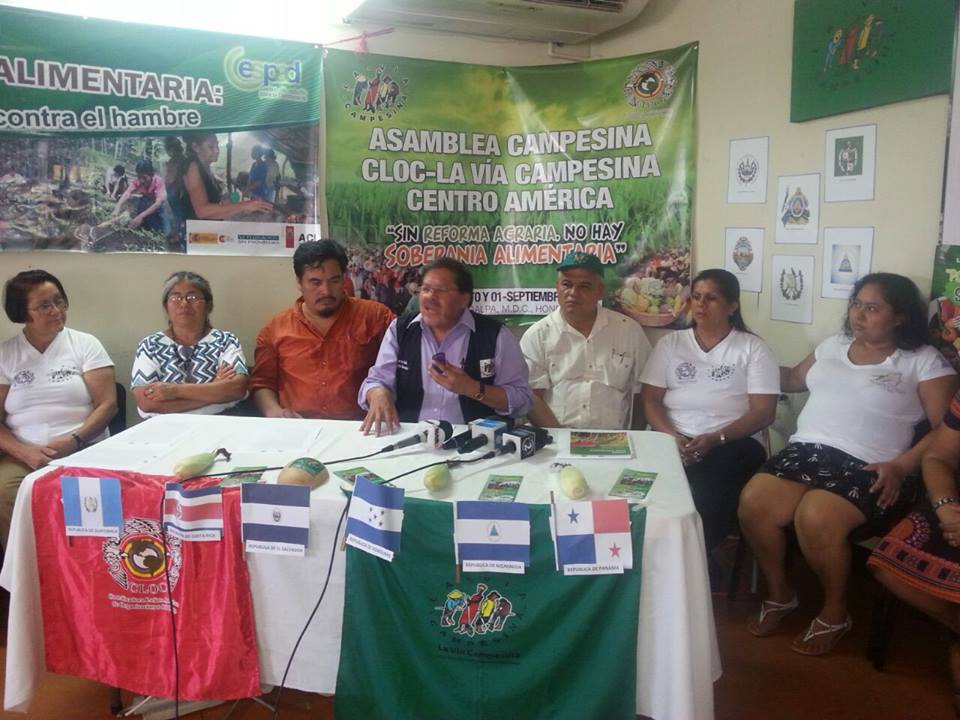 Centroamérica: Movimiento Campesino fija su posición frente a la crisis alimentaria y  climática de la región